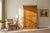 1900 - 1909 Early 20th Century French Belle Époque Faux Bamboo Bird's-Eye Maple Armoire For Sale - Image 5 of 15