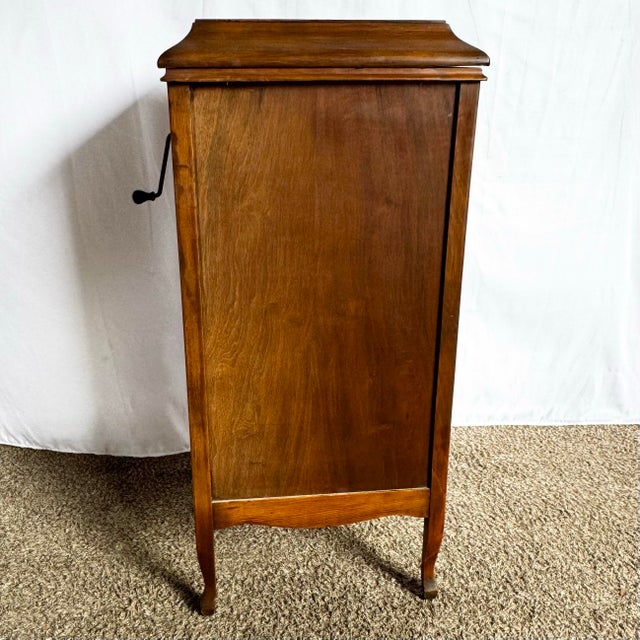 Traditional Antique Columbia Grafonola Phonograph Turn Table For Sale - Image 3 of 12