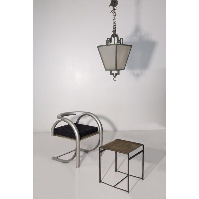 Modernist Italian Prototype FerroTipi Armchair from G.Malacrida and P. Resmini, 1968 For Sale - Image 9 of 14