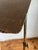 a vintage writing table with brass paw feet by by AR Swenson, produced in Oakland, CA. use it as a portable writing table...