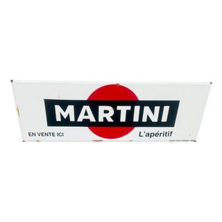 Vintage Martini Sign, 1960s For Sale