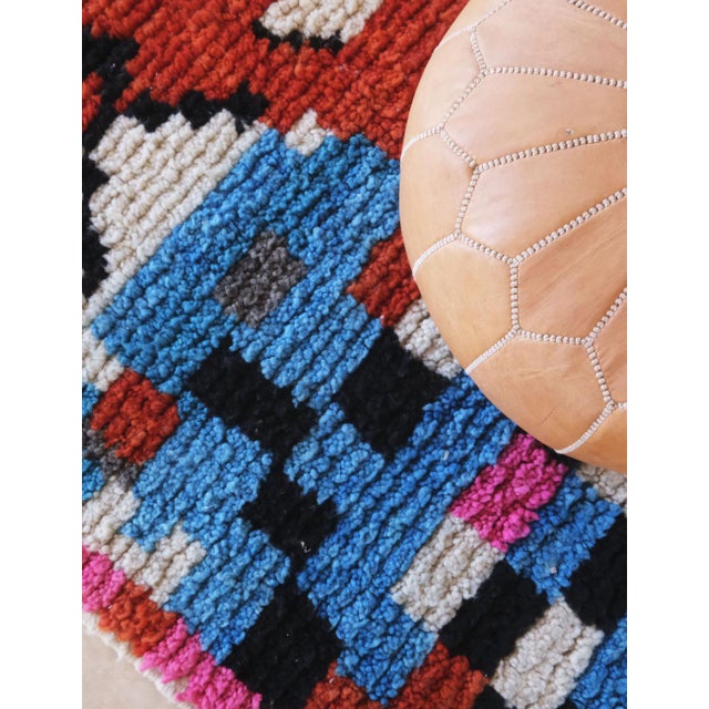 Colorful Moroccan Berber Rug - 5.9 X 4.2 Ft For Sale In Cleveland - Image 6 of 8