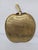 Sarreid Ltd. Vintage Brass Apple Tray, Large Spanish Kitchen Wall Decor Sculptural Fruit Accent For Sale - Image 4 of 8