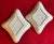 Cream Large Antique Early 19th Century Wedgwood Creamware Diamond Shape Serving Dishes or Bowls - a Pair For Sale - Image 8 of 10