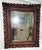 Wood 1940s Hand Carved Mahogany Mirrors, a Pair For Sale - Image 7 of 7
