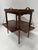 Mahogany Serving Table with Marquetry Net Decoration For Sale - Image 5 of 11