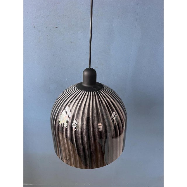 Mid-Century Glass Hanging Lamp by Peill and Putzler For Sale - Image 6 of 12