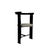 Black Vintage Chair by Alfredo Arribas, 1987 For Sale - Image 8 of 11