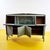 Mid-Century Wood and Glass Sideboard For Sale - Image 4 of 11