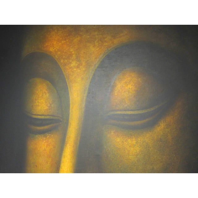 Contemporary "Wisdom", Painting by Kasem Khaolaor For Sale - Image 3 of 6