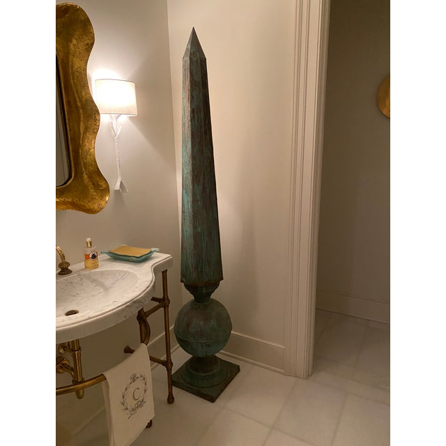 Metal Pair of Early 21st Century Copper Corbels For Sale - Image 7 of 8