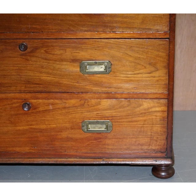 Antique Victorian Walnut Chest of Drawers For Sale - Image 9 of 17
