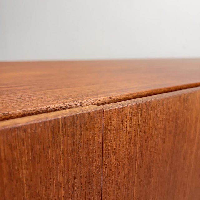 Minimalist Teak Sideboard B40 by Dieter Waeckerlin for Behr, Germany, 1960s For Sale - Image 9 of 13