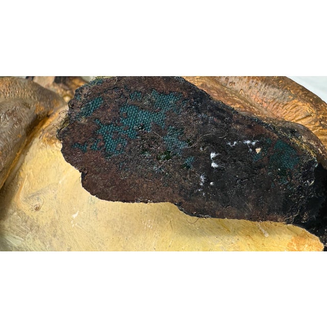 Antique Terracotta Bulldog Statue 19th Century For Sale - Image 9 of 12