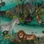 Textile Vintage Painting of Animals in a Jungle by Gustavo Novoa For Sale - Image 7 of 13
