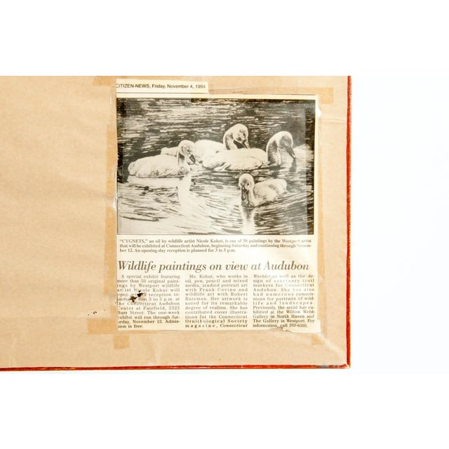 Vintage Oil / Canvas Wildlife Painting For Sale In New York - Image 6 of 10