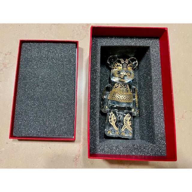 Glass Be@rbrick for Baccarat Crystal Dragon Sculpture – Exclusive Collector’s Limited Edition, Brand New in Box For Sale - Image 7 of 12