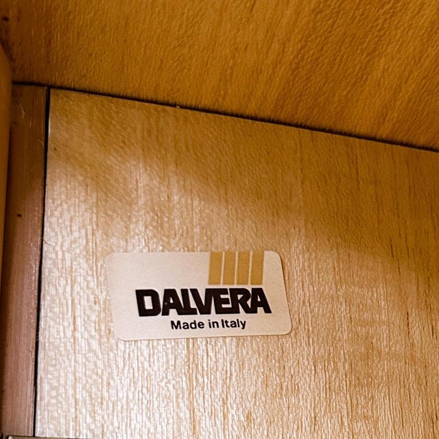 Boho Chic Italian Rattan and Bamboo Display Cabinet from Dal Vera, 1970s For Sale - Image 3 of 16