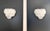 Glass Glass Wall Sconces with 10 Alabaster White Disks, 1990s, Set of 2 For Sale - Image 7 of 16