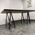 Contemporary Saw Horse Base Table For Sale In San Francisco - Image 6 of 12
