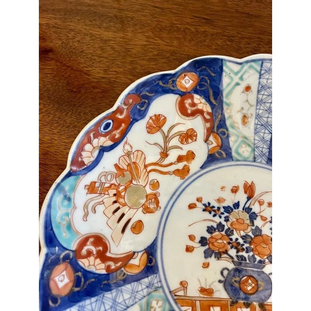Votage Japanese Imari Plate, 1900s For Sale - Image 3 of 5