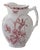 Large French Earthenware Decanter with Butterflies by Bertrand Bordeaux, 19th Century For Sale