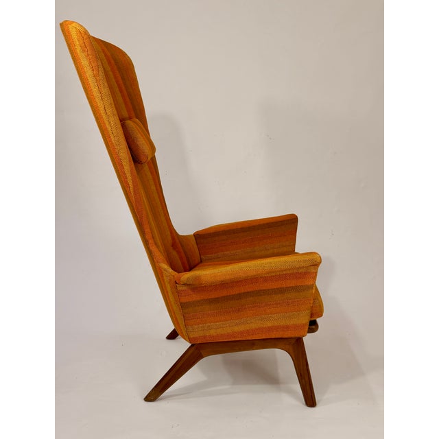 Adrian Pearsall High Back Lounge Chair, Model 1548-C For Sale - Image 9 of 9