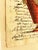 Red Reproductions of 18th Century Italian Documents With Hand Colored Urn and Lion Etchings- a Pair For Sale - Image 8 of 12