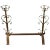Antique One-Piece Cooking Andiron From France, Circa 1800 For Sale