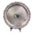 Wm a Rogers Oneida Du Maurier Serving Tray Platter Silver Plate Rose W/ Box MCM For Sale