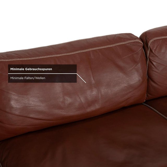 Valentino Corner Sofa in Cognac Leather from Machalke For Sale - Image 10 of 17