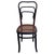 Early 1920s Modernist Bent Oak & Cane Chair No. 144 Attributed to Thonet For Sale - Image 4 of 6