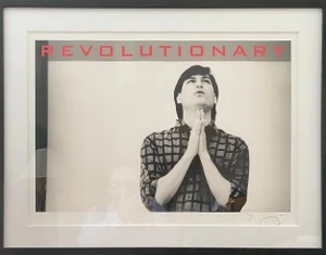 Steve Jobs Praying for rent, Douglas Menuez Silver Gelatin Print