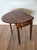 Wood American Federal Style Cross-Banded Matched Mahogany Drop-Leaf Extending Occasional Table Signed Baker Furniture For Sale - Image 7 of 17