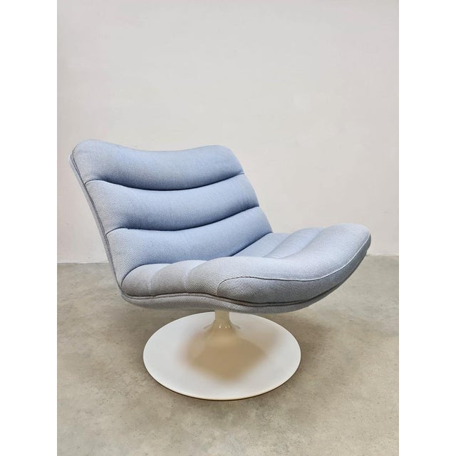 1960s Vintage Dutch Swivel Chair F978 by Geoffrey Harcourt for Artifort, 1960s For Sale - Image 5 of 5