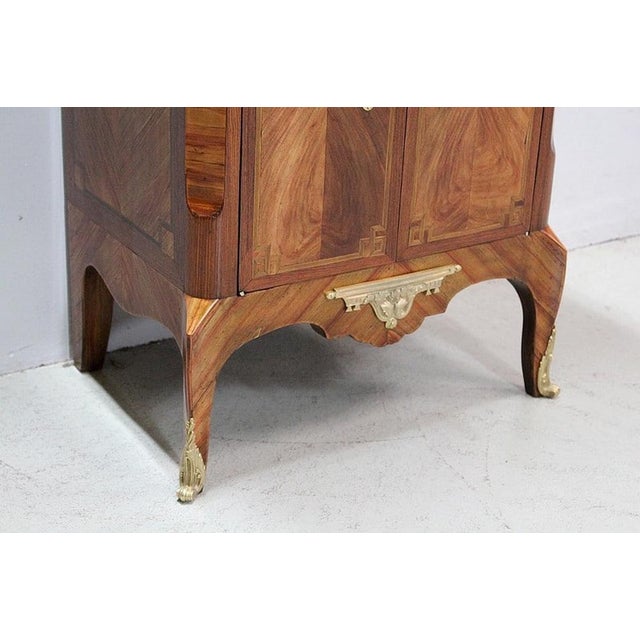 Small 18th Century Transitional Secretary For Sale - Image 17 of 18