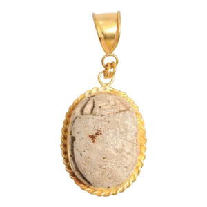 Antique Scarab Pendant
