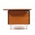 Stow & Davis Stow Davis Mid Century Walnut and Brass Desk For Sale - Image 4 of 12