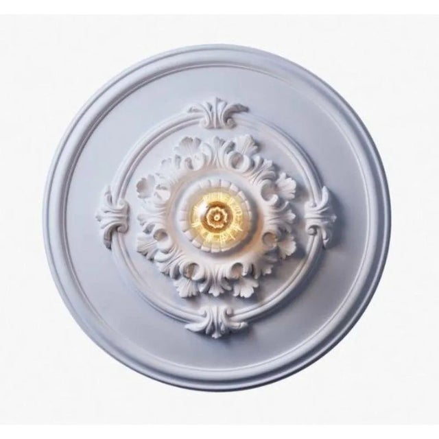 Metal Small Rivoli Wall Light by Radar For Sale - Image 7 of 8