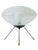 Mid-Century Modern Tripod UFO Table Lamp, 1950s For Sale