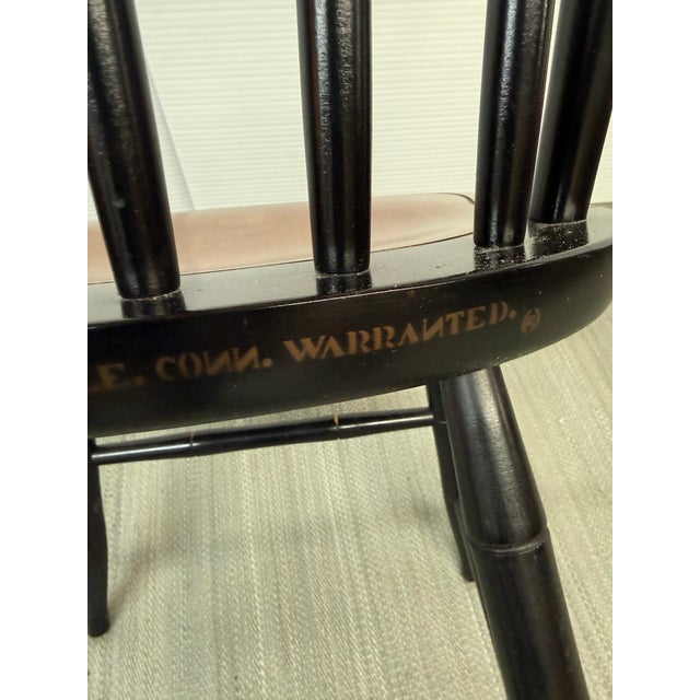 Late 20th Century Vintage Hitchcock Harvest Side Chair For Sale - Image 5 of 12