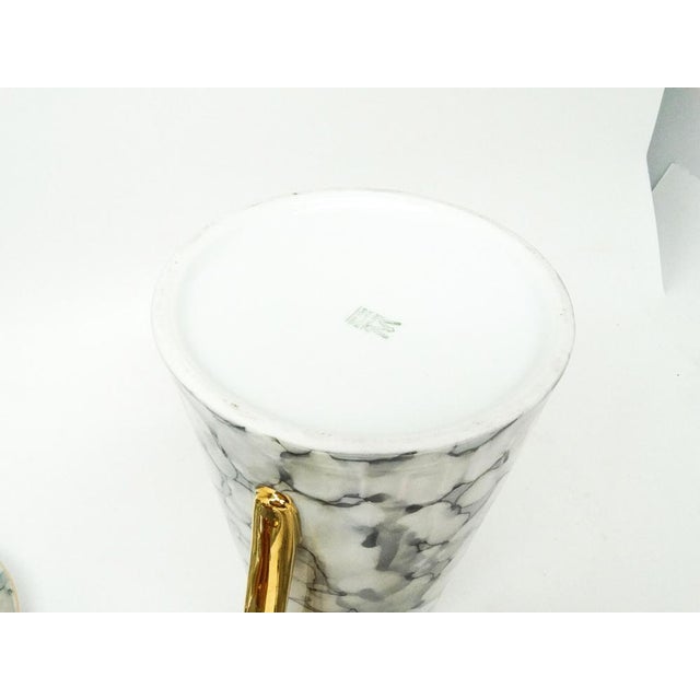 Coffee service made in Chodzież. It has the common name Iza. Made in the 60s. Preserved in very good condition. cups:...