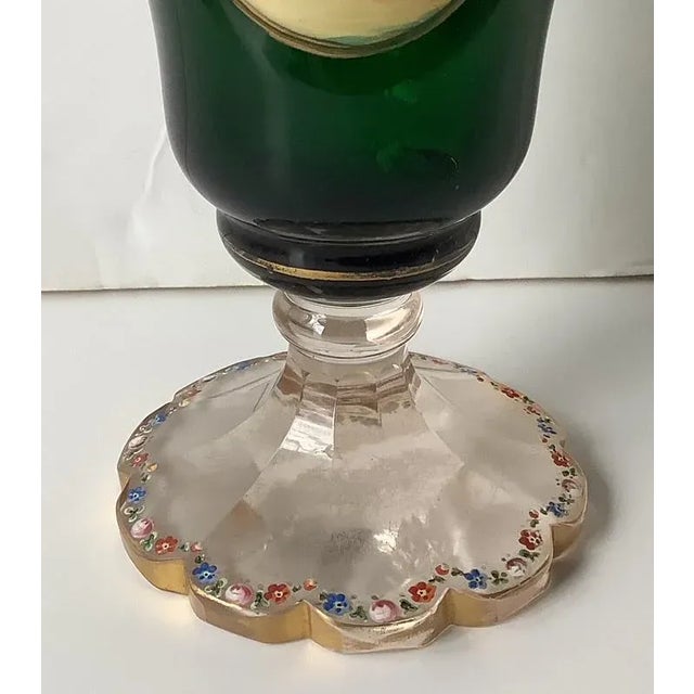 Late 19th Century Moser Bohemian Glass Lidded and Enameled Jar For Sale In New York - Image 6 of 7