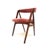 Brown Model 205 Chair by Thomas Harlev for Farstrup Møbler, Denmark, 1950s For Sale - Image 8 of 9