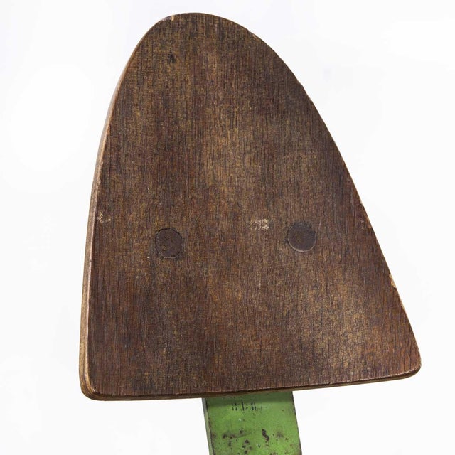 Czech Industrial Swivel Chair, 1950s For Sale - Image 4 of 12