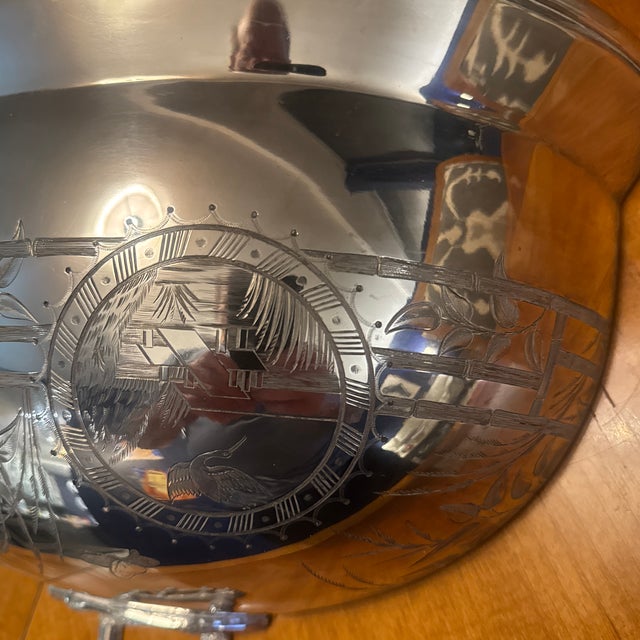 Vintage Silver Plate Meat Dome For Sale - Image 4 of 7