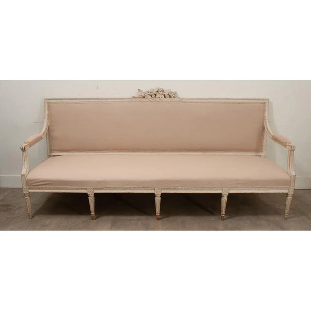 Swedish Early 19th Century Gustavian Banquette For Sale - Image 10 of 12