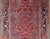 Early 20th Century Antique Persian Heriz Rug With Bold Geometric Motifs and Rich Red 5'2 X 7'4 For Sale - Image 5 of 12