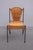 Vintage dining chairs set indoor, outdoor designed by pipsan saarinen swanson for ficks reed. Sculptural black iron frames...