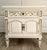 1970s Thomasville Nightstand Newly Refinished in White With Hand-Painted Gold Details For Sale - Image 11 of 12